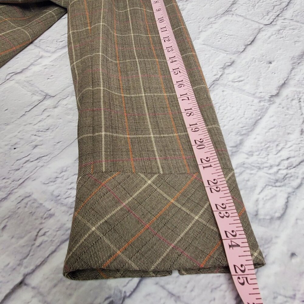 Vintage Austin Reed Women Suit Set Size 16 / XL Plaid Blazer Jacket & Skirt - Picture 16 of 16